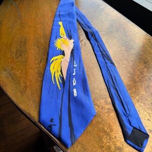 Vintage silk tie Lido Paris